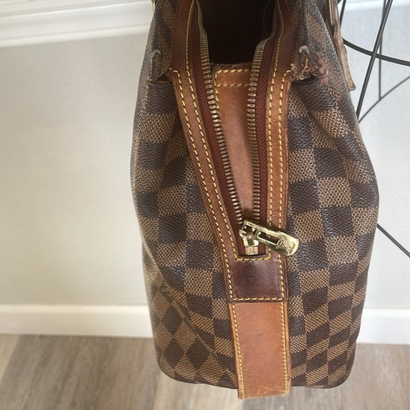 Louis Vuitton 100th Anniversary Centenaire Damier Ebene Columbine Zip Tote 99lv7 - Picture 5 of 7